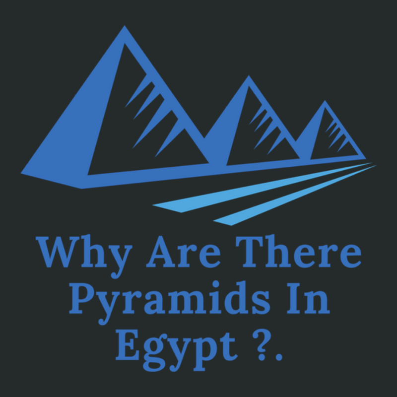 Why Are There Pyramids In Egypt Women's Triblend Scoop T-shirt by cm-arts | Artistshot