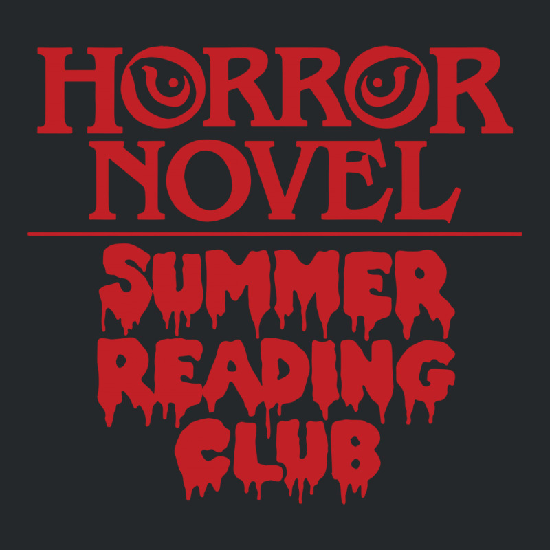 Horror Novel Reading Club Crewneck Sweatshirt by Rahmatika | Artistshot