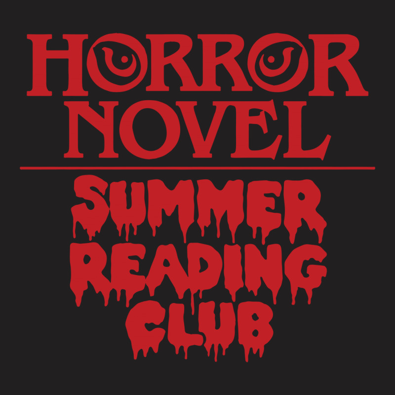 Horror Novel Reading Club T-Shirt by Rahmatika | Artistshot