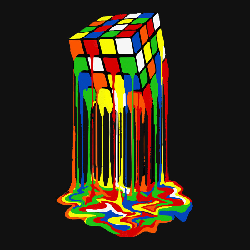 Custom Melting Rubiks Cube, Melting Rubiks Cube Art, Melting Rubiks ...