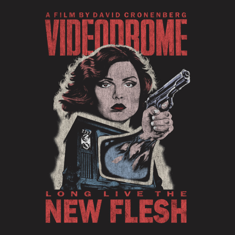 Videodrome (distressed) T-Shirt by cm-arts | Artistshot