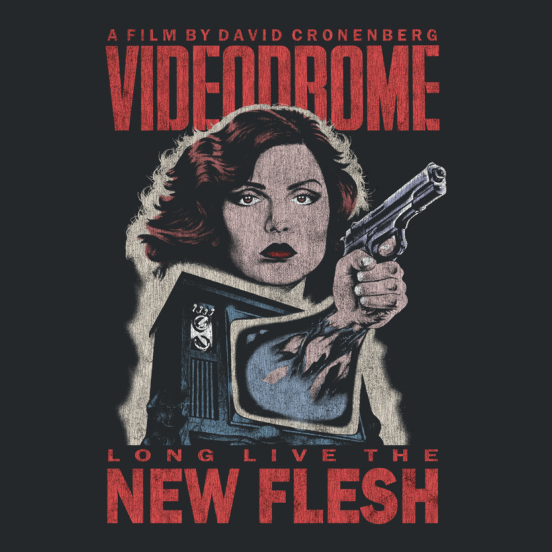 Videodrome (distressed) Crewneck Sweatshirt by cm-arts | Artistshot