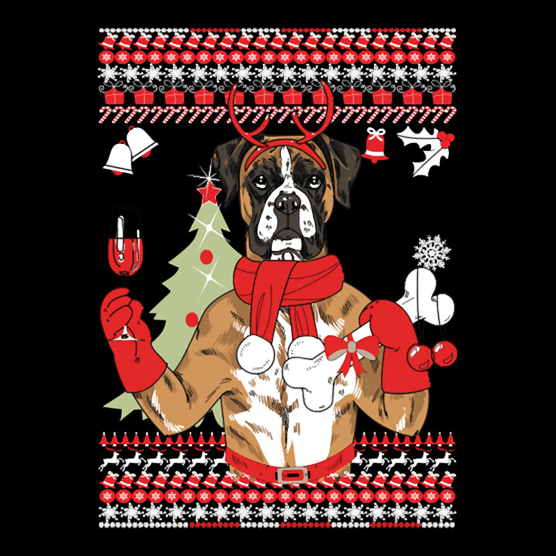 Boxer Ugly Christmas Shirt, Boxer Ugly Christmas Shirt Art, Boxer Ugly Adjustable Cap | Artistshot