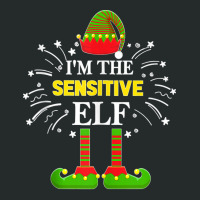 I'm The Sensitive Elf Family Matching Group Xmas Costume Tank Top Women's Triblend Scoop T-shirt | Artistshot