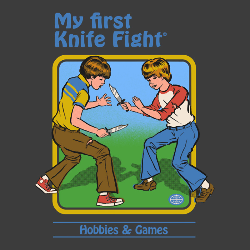 My First Knife Fight, My First Knife Fight Art, My First Knife Fight V Men's Polo Shirt by SHOPTERR | Artistshot