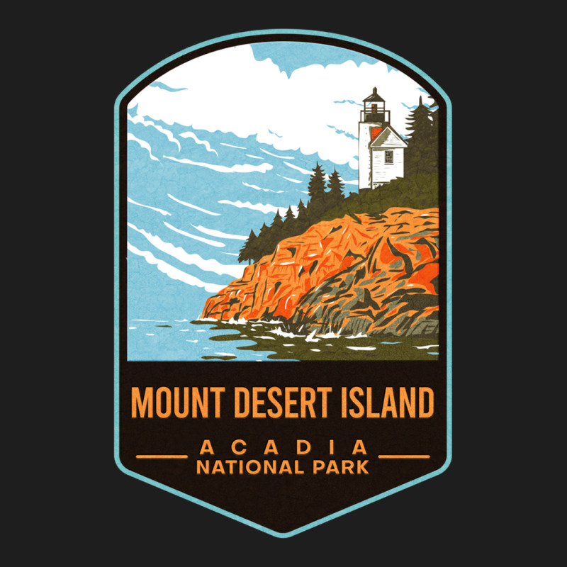 Mount Desert Island Acadia National Park Classic T-shirt by cm-arts | Artistshot