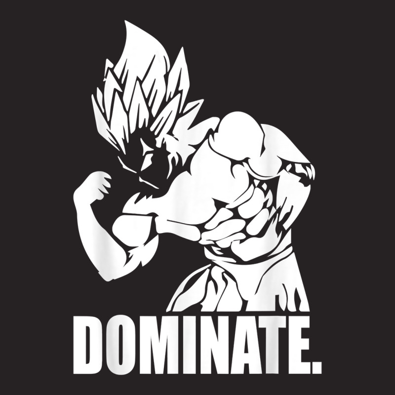 Dominate   Anime Gym And Workout Motivational T Shirt Vintage Cap by cm-arts | Artistshot