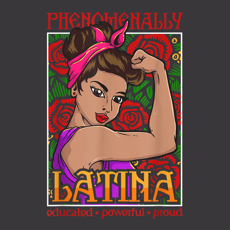 Phenomenally Latina Educated Powerful Proud, Latina Hispanic T Shirt Ladies Curvy T-Shirt by cm-arts | Artistshot