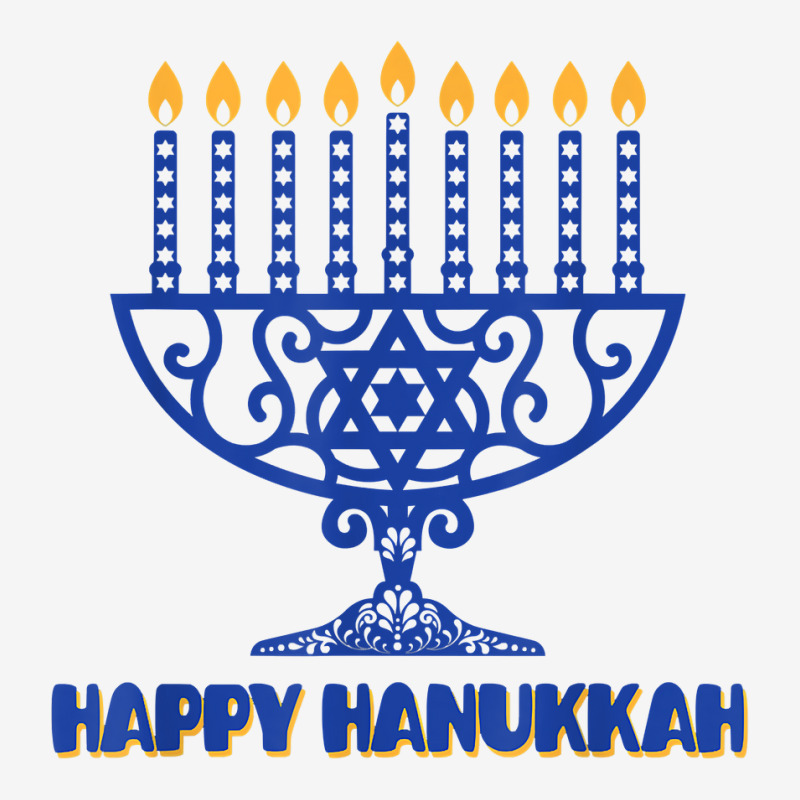 Menorah Happy Hanukkah Chanukah Jewish Holiday Menorah T Shirt Adjustable Cap | Artistshot