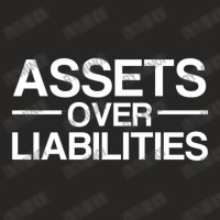 Assets Over Liabilities Accountant Ladies Fitted T-shirt | Artistshot