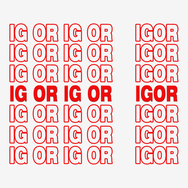 Igor Receipt Sticker