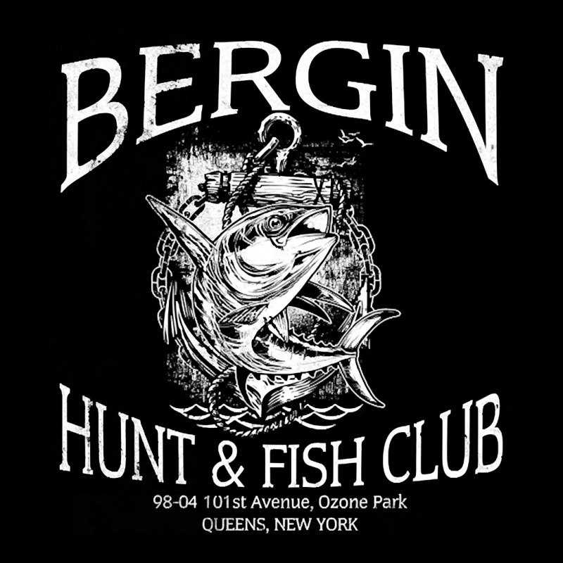 Bergin Hunt And Fish Club, Distressed, Bergin Hunt, Fish Club, Childis V-Neck Tee by SHOPTRREU5 | Artistshot