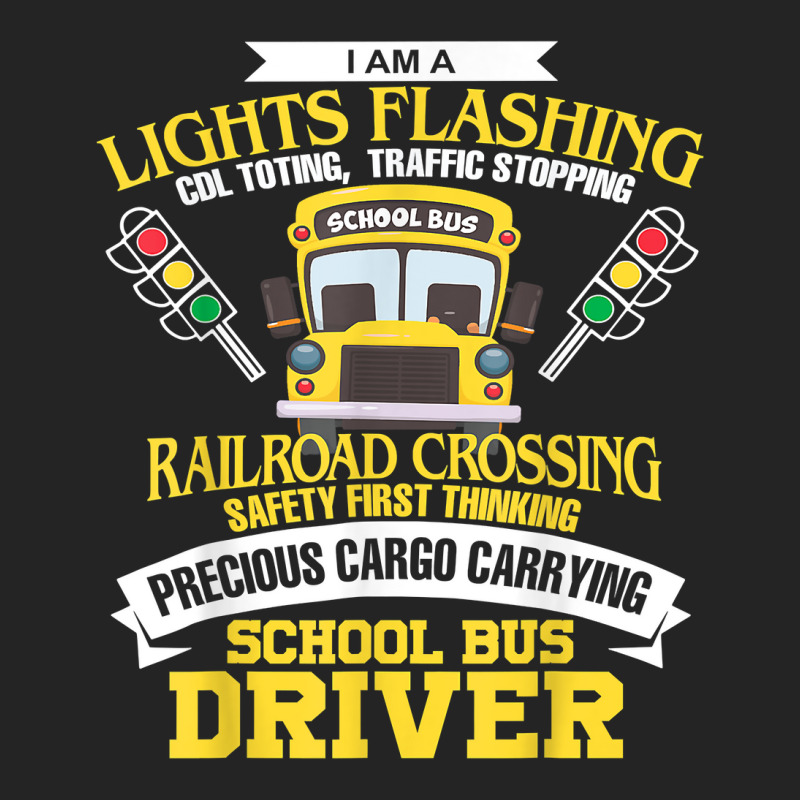 Im A School Bus Driver School Bus Driver Men Women Kids Gift 3/4 Sleeve Shirt | Artistshot