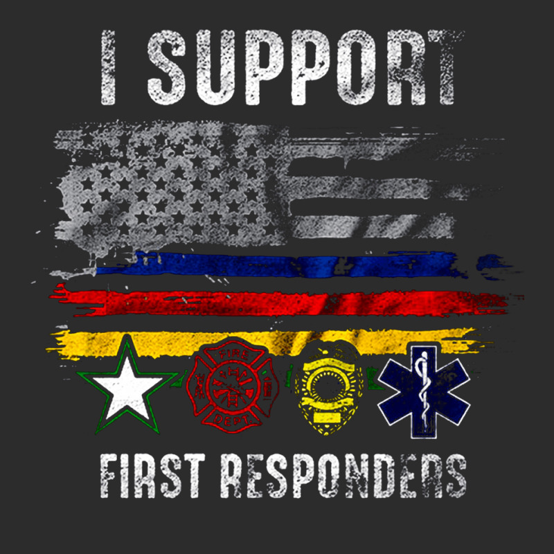 I Support First Responders, Police Firefighter Military Emt, I Support Exclusive T-shirt | Artistshot