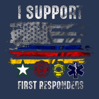 I Support First Responders, Police Firefighter Military Emt, I Support Men Denim Jacket | Artistshot