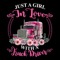 Just A Girl In Love With A Truck Driver Truck Loving Wife Men's 3/4 Sleeve Pajama Set | Artistshot