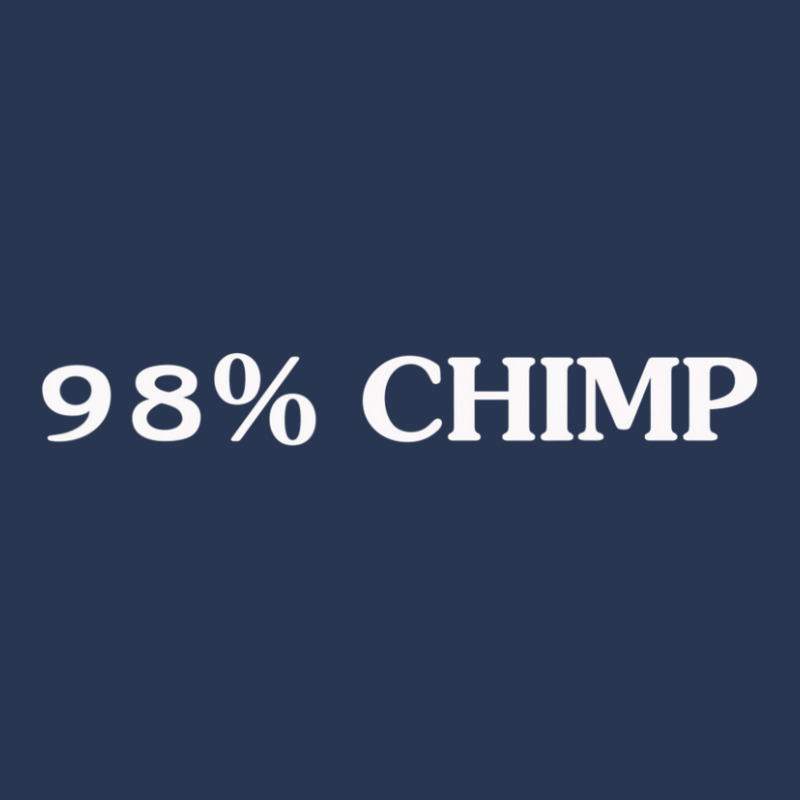 98%25 Chimp Science Biology Men And Women Ladies Denim Jacket | Artistshot