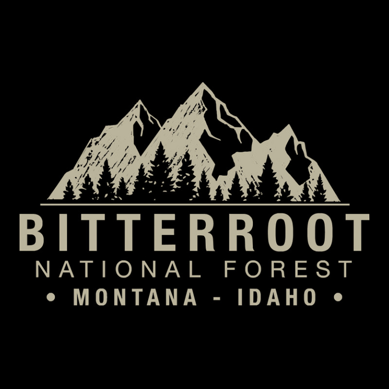 Bitterroot National Forest Montana Idaho Pullover Zipper Hoodie by badieu97 | Artistshot