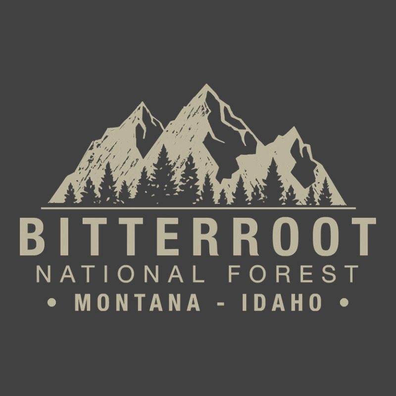 Bitterroot National Forest Montana Idaho Pullover Vintage T-Shirt by badieu97 | Artistshot