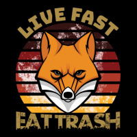 Live Fast Eat Trash Possum Adjustable Cap | Artistshot