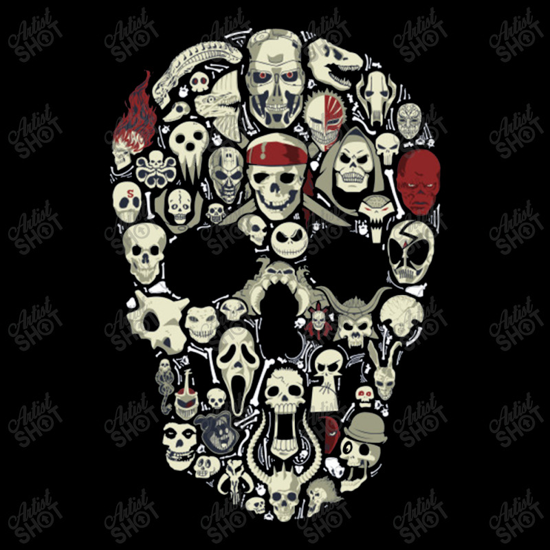 Skull Funny V-neck Tee | Artistshot