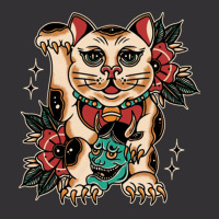 Lucky Cat, Lucky Cat Japan, Lucky Cat Art, Lucky Cat Painting, Lucky C Vintage Short | Artistshot