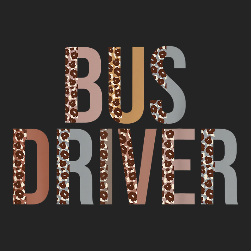 Leopard Bus Driver Supplies Funny Back To School 3/4 Sleeve Shirt | Artistshot