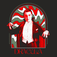 Psychedelic Dracula Ladies Fitted T-shirt | Artistshot