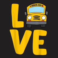 Love School Bus Driver Funny Bus Driver T-shirt | Artistshot