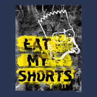 The Simpsons Bart Simpson Eat My Shorts Graffiti T Shirt Ladies Denim Jacket | Artistshot