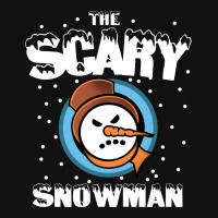 The Scary Snowman Accessory Pouches | Artistshot