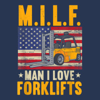 M.i.lf Man I Love Forklifts Men Denim Jacket | Artistshot