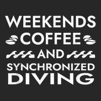 Weekends Coffee And Synchronized Diving Sayings T Shirt Women's Pajamas Set | Artistshot