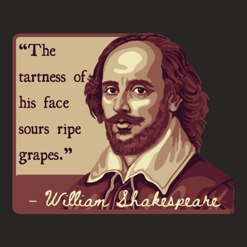 Shakespeare Insult Ladies Fitted T-Shirt by cm-arts | Artistshot