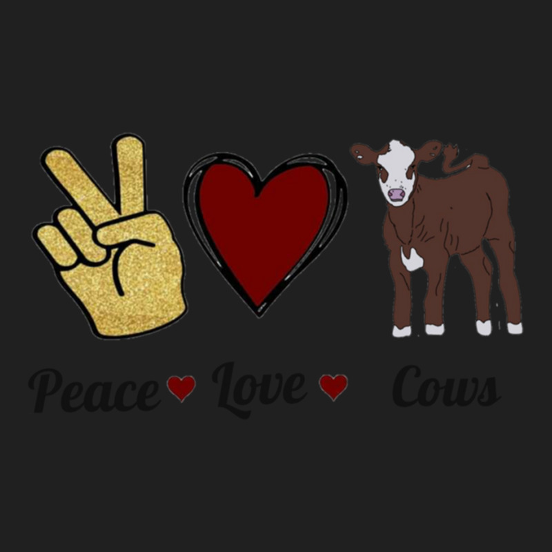 Peace Cows Drawstring Bags | Artistshot