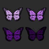 Purple Butterfly 4 Pcs Set Exclusive T-shirt | Artistshot