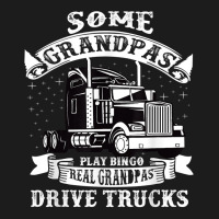 Mens Grandpa, Truck Driver Cool Gift For The Trucker Grandpa Hoodie & Jogger Set | Artistshot