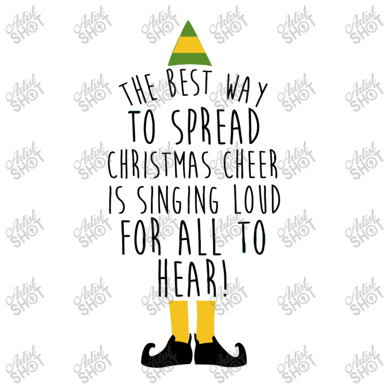 The Best Way To Spread Christmas Cheer Is Singing Loud For All To Hear Sticker | Artistshot