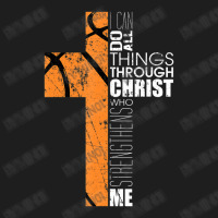 Christian Basketball Teen Boys Men Religious Verses Classic T-shirt | Artistshot