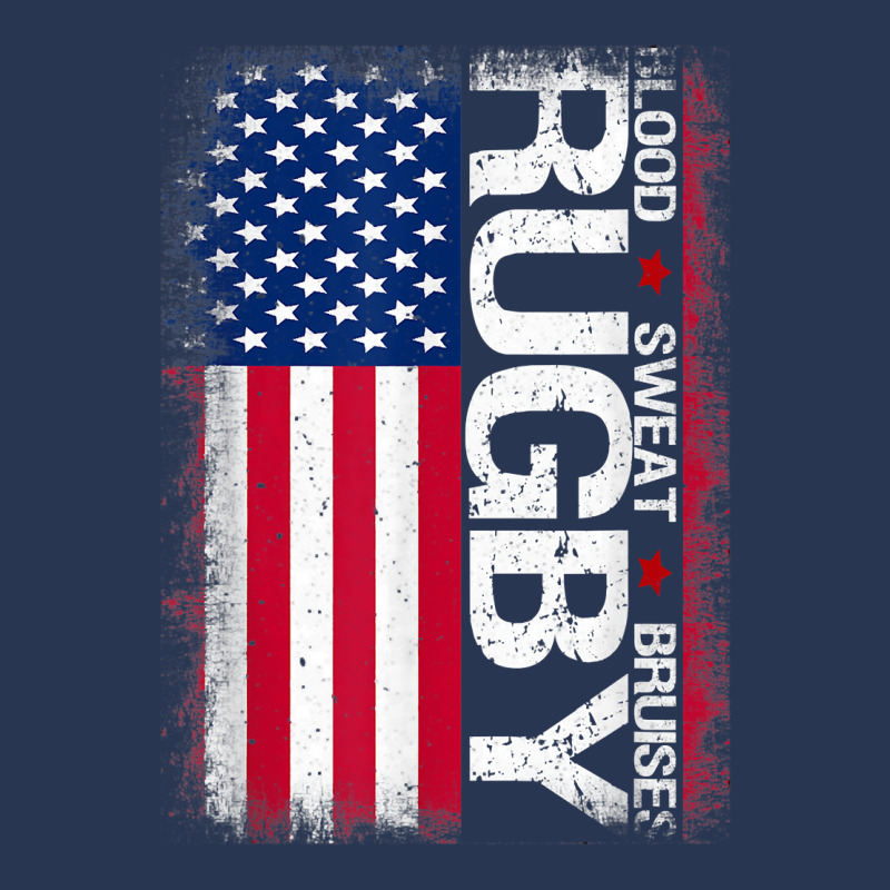 Usa Rugby American Flag Distressed Rugby 4th Of July Gift Men Denim Jacket | Artistshot