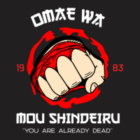 Omae Wa Mou Shindeiru Dark Fist T-shirt | Artistshot