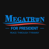 Megatron For President Baby Bibs | Artistshot