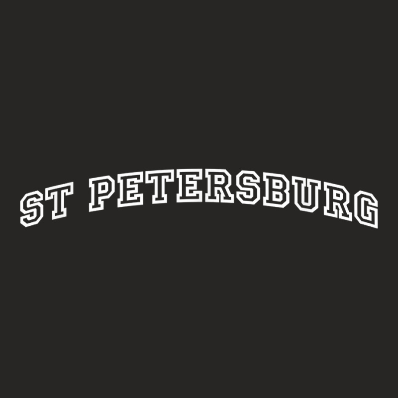 St Petersburg Arch Athletic College University Alumni Style T Shirt Ladies Fitted T-Shirt by puetzee | Artistshot