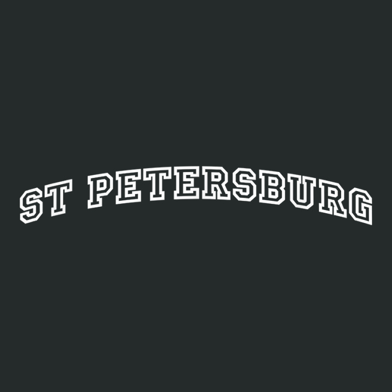 St Petersburg Arch Athletic College University Alumni Style T Shirt Women's Triblend Scoop T-shirt by puetzee | Artistshot