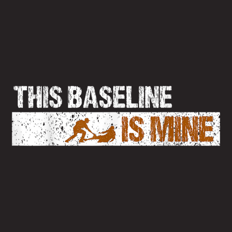 This Baseline Is Mine Baseball Infield Shortstop Tshirt Vintage Cap | Artistshot