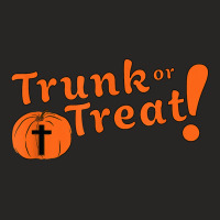 Trunk Or Treat Cute Christian Halloween T Shirt Ladies Fitted T-shirt | Artistshot