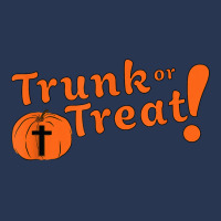 Trunk Or Treat Cute Christian Halloween T Shirt Ladies Denim Jacket | Artistshot