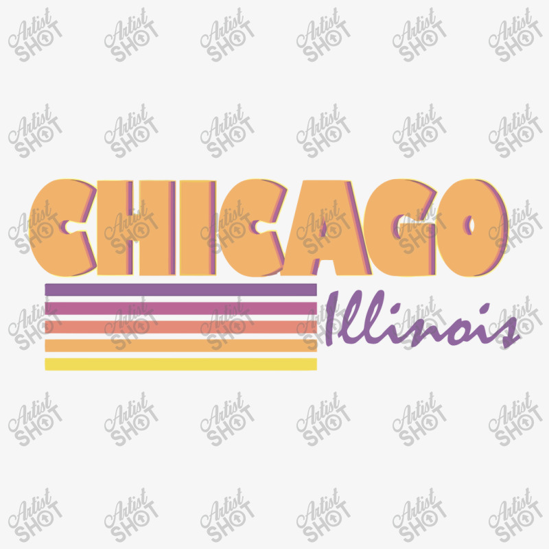 Chicago, Illinois Ladies Fitted T-Shirt by TheSkulloids | Artistshot