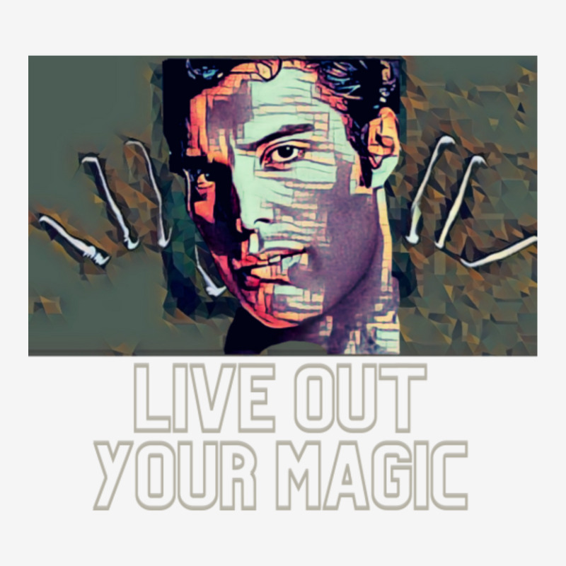 Live Out Your Magic (famous Face With Hands Fingers) Camper Cup | Artistshot