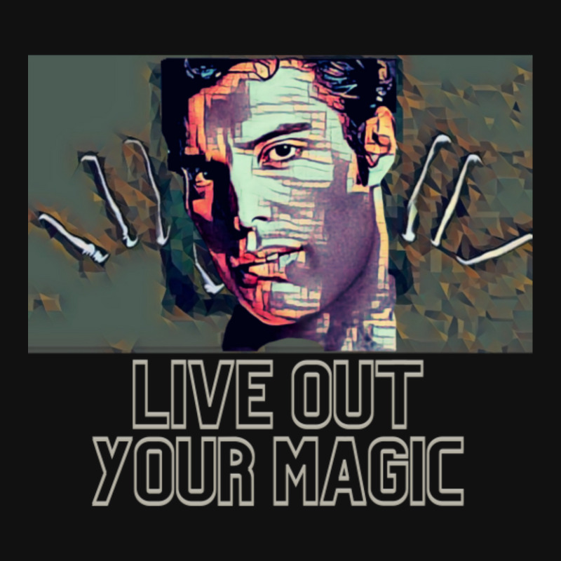 Live Out Your Magic (famous Face With Hands Fingers) Crew Socks | Artistshot